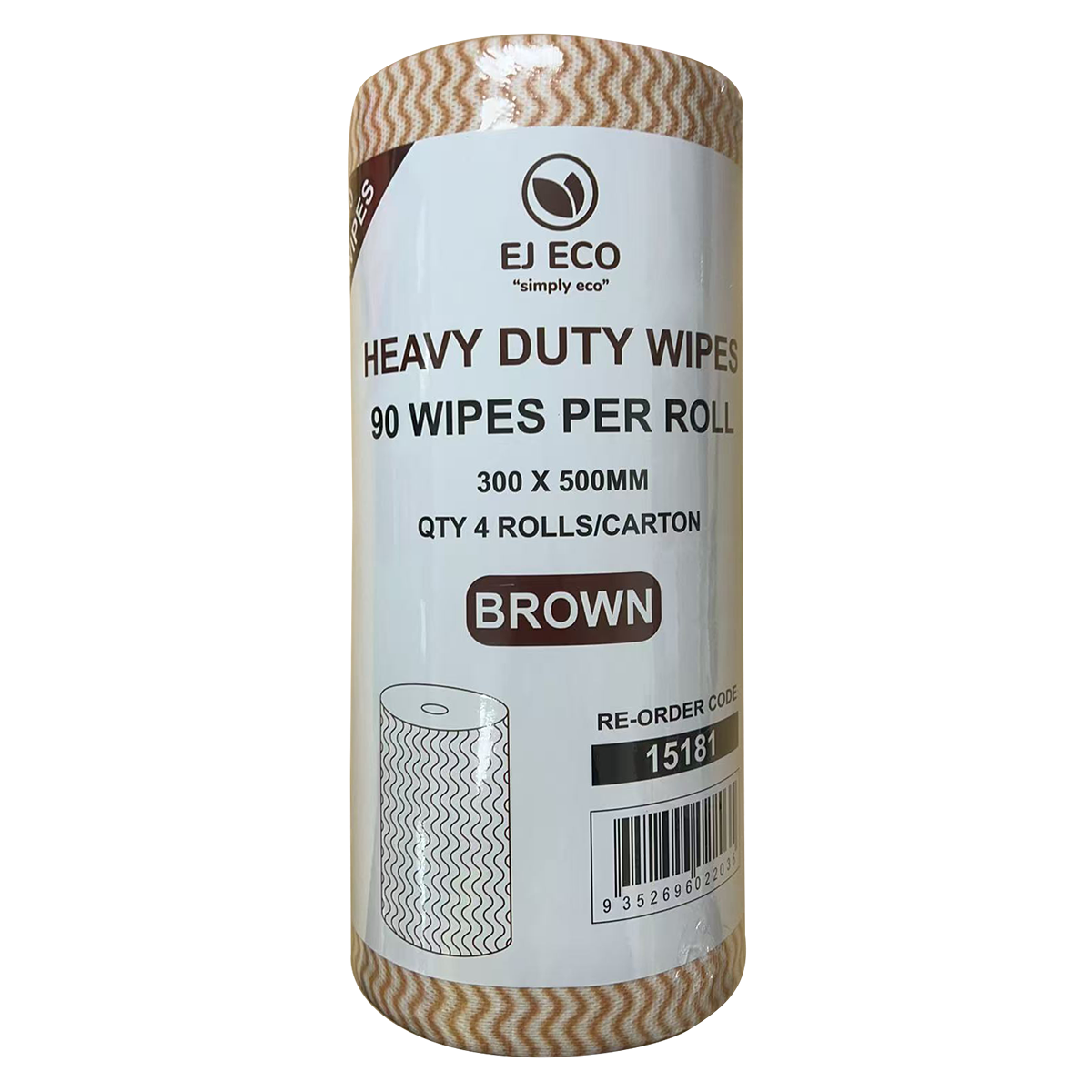 Brown Heavy Duty Anti Bacterial Cleaning wipe