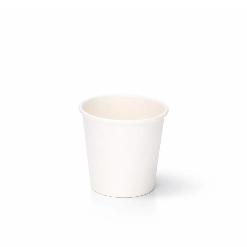 6OZ SINGLE WALL PE PAPER CUP WHITE 1000 9 3 27