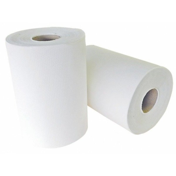 VEORA Everyday WHITE Hand Roll Towel 1 Ply 80M