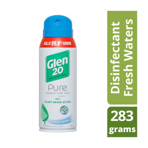 Glen 20 Pure Disinfectant Air Freshener Mist Fresh Water 283g