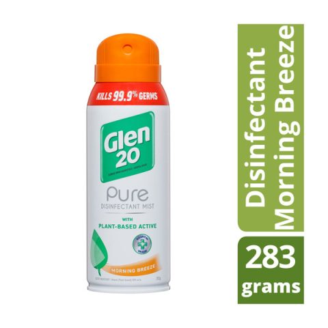 Glen 20 Pure Disinfectant Air Freshener Spray Morning Breeze 283g