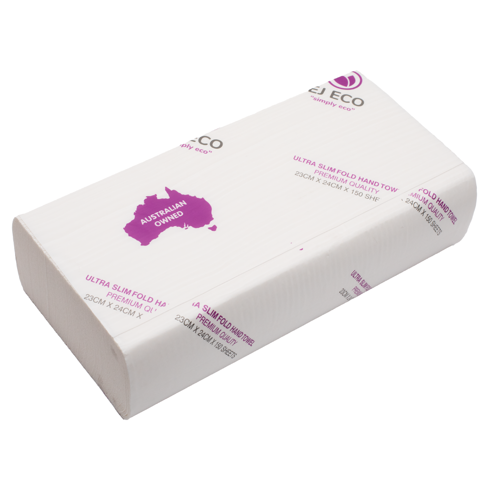 ULTRA SLIM FOLD HAND TOWEL - 23X24CM 2400PCS/CTN 2400