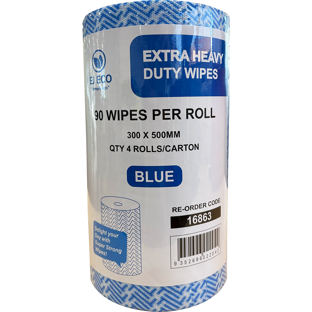 BLUE EXTRA Heavy Duty Anti-Bacterial Cleaning wipe