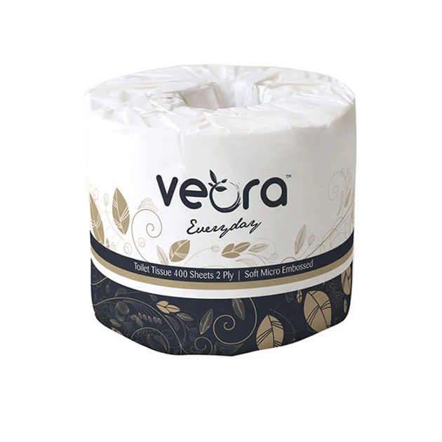 Veora Everyday 22003F Micro Embossed Toilet Tissue