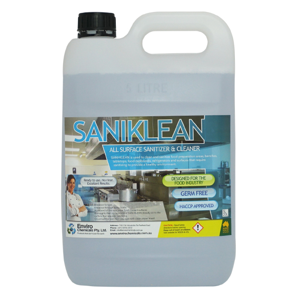 SANI-KLEAN Surface Sanitizer & Cleaner - 20 Litre