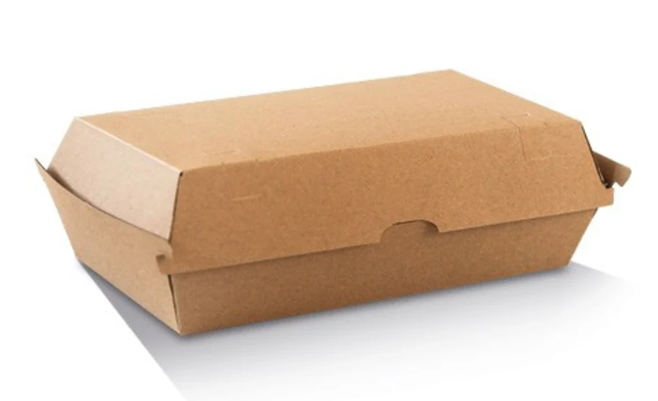 Hard Corrugated / Snack Box Large / Brown Kraft/ CB8 200