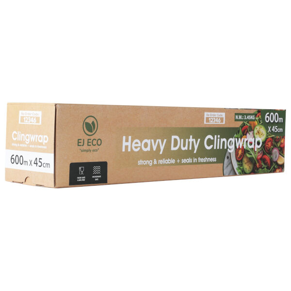 CLING WRAP - WITH CUTTER HEAVY DUTY 45CM x 600M