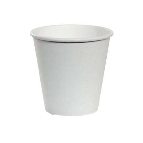 8OZ 90MM ULTRA SINGLE WALL PE PAPER CUP WHITE 1000