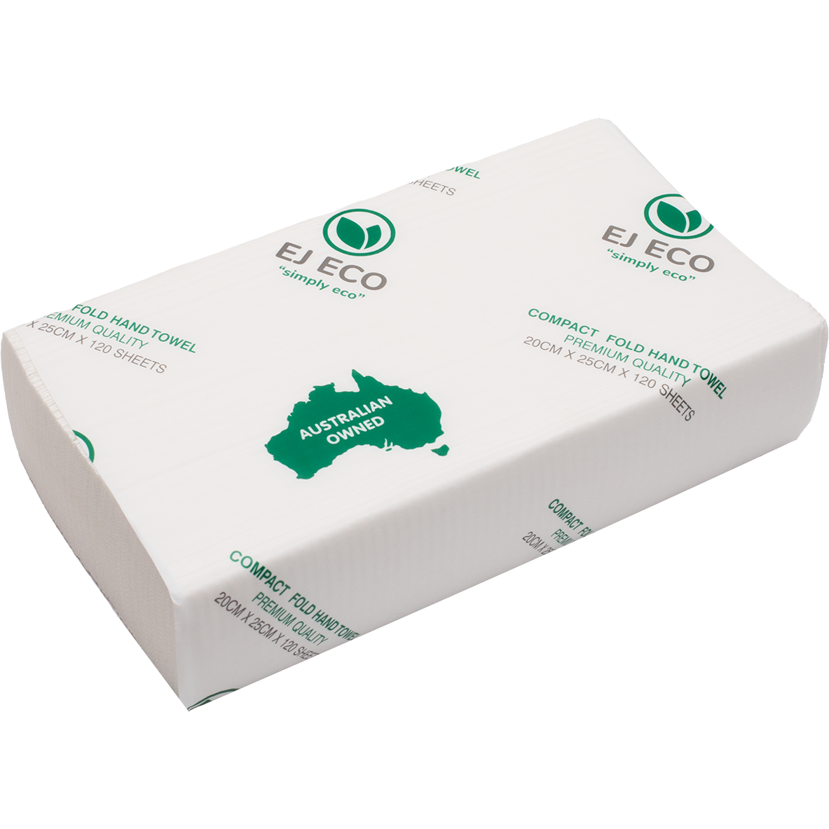 COMPACT FOLD HAND TOWEL - 20X25CM - 2400PCS/CTN 2400