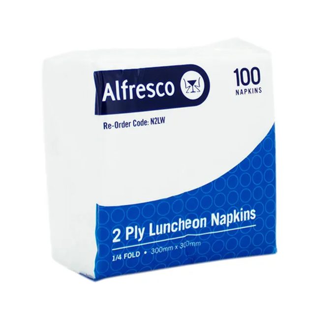 Alfresco Luncheon Napkins QTR Fold