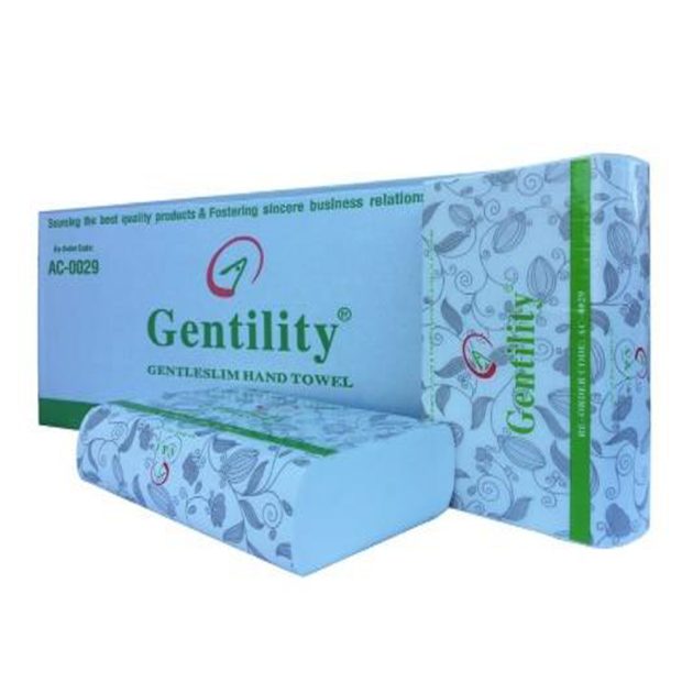 A&C Gentility Ultra Slim Hand Towel Through Air Dried (TAD) Paper