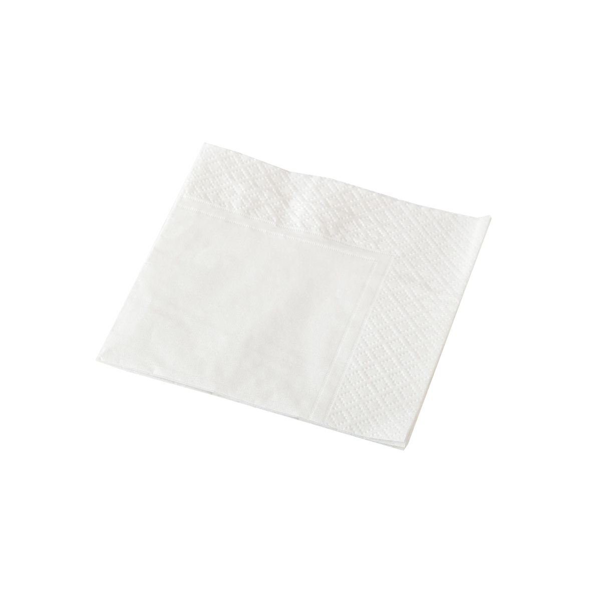 2PLY COCKTAIL NAPKIN WHITE 1/4 FOLD - 2000pcs/ctn