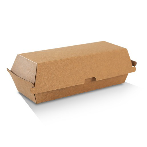 Hard Corrugated / Hot Dog Box / Brown Kraft/ CB4 200 8 4 32
