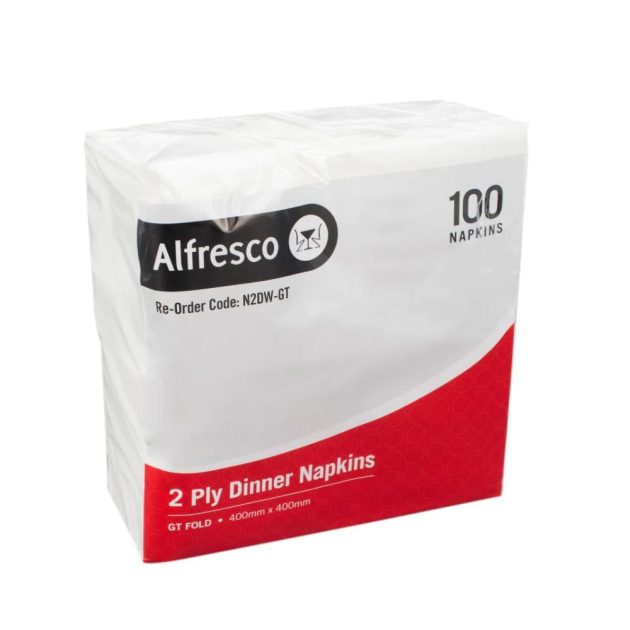 Alfresco Dinner Napkins GT Fold Carton of 1000 (100 x 10)